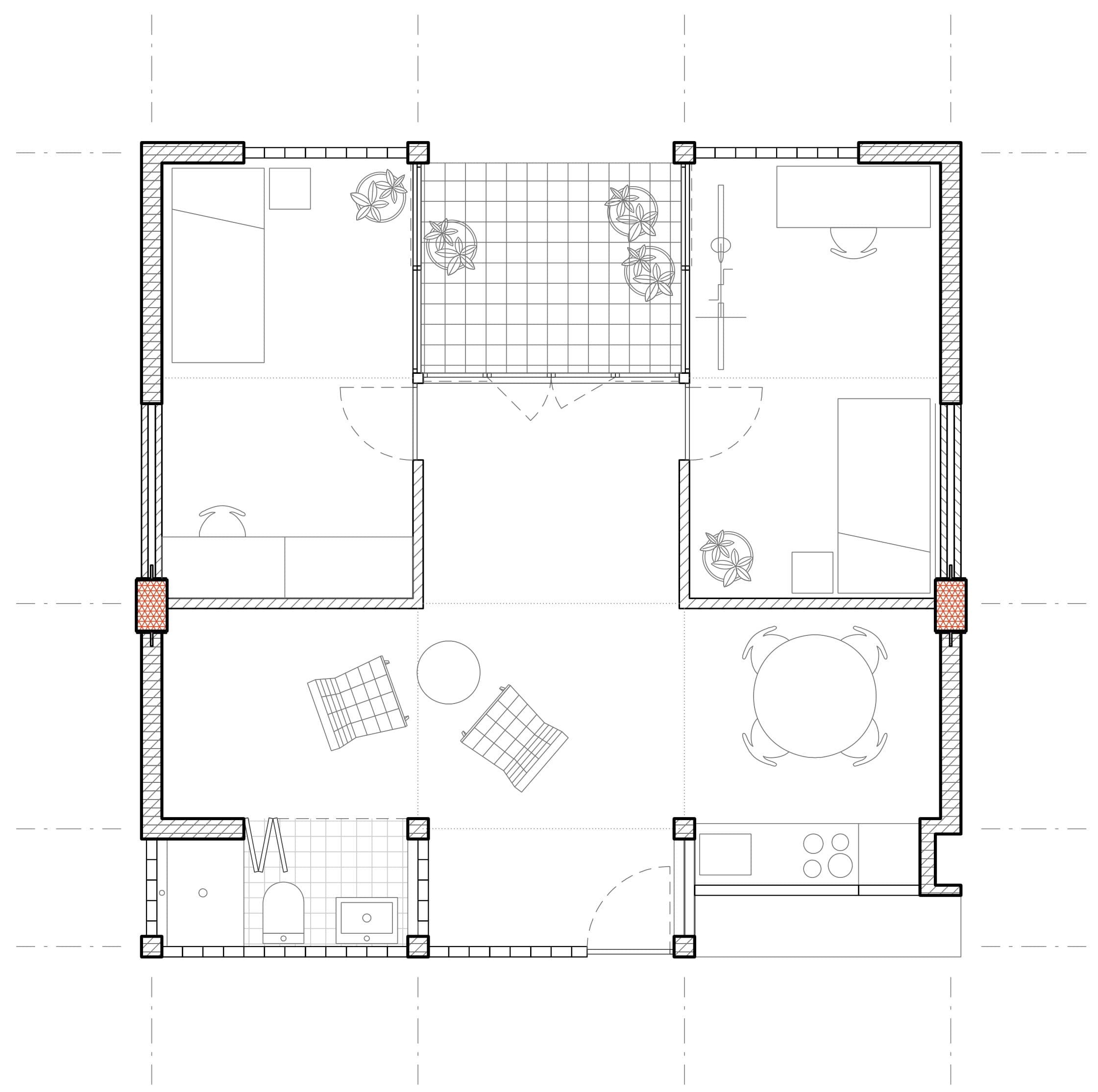 The Modern Villa — unit plan, the students