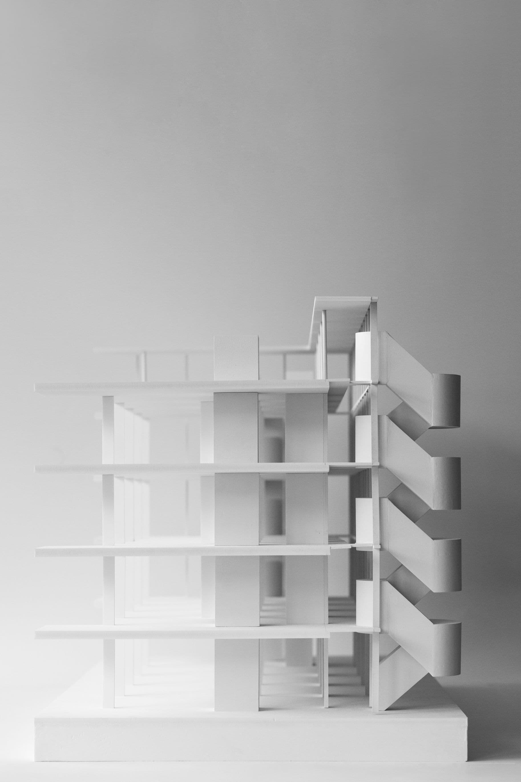 The Modern Villa — 1:50 model, corner