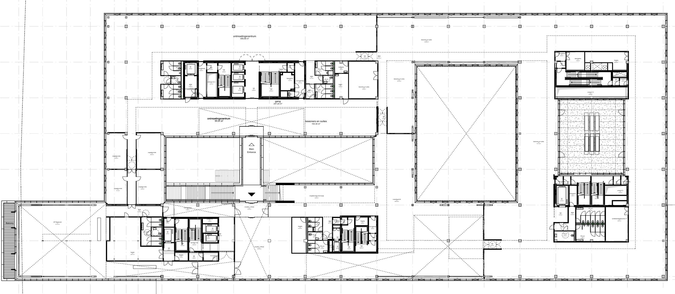 Maritime Campus Antwerp — second floor plan